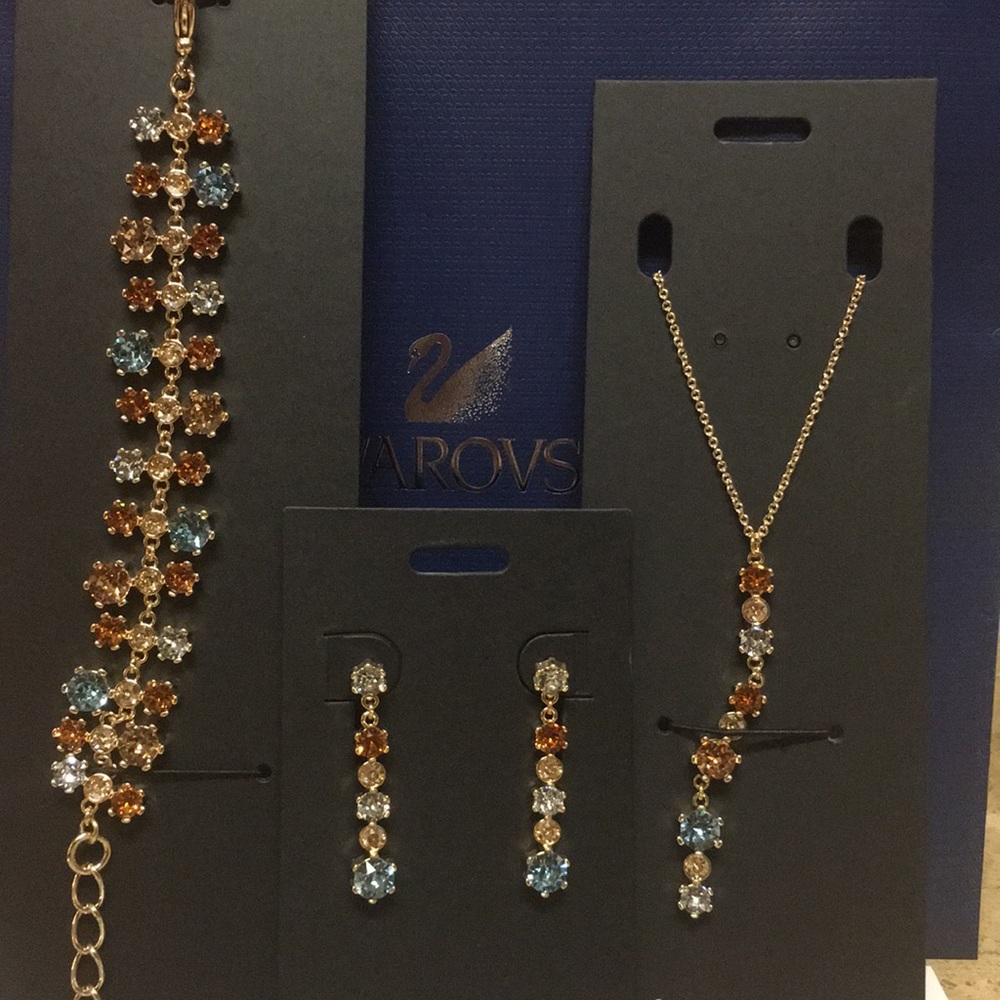 Swarovski Island Collection BraceletNecklaceEaring